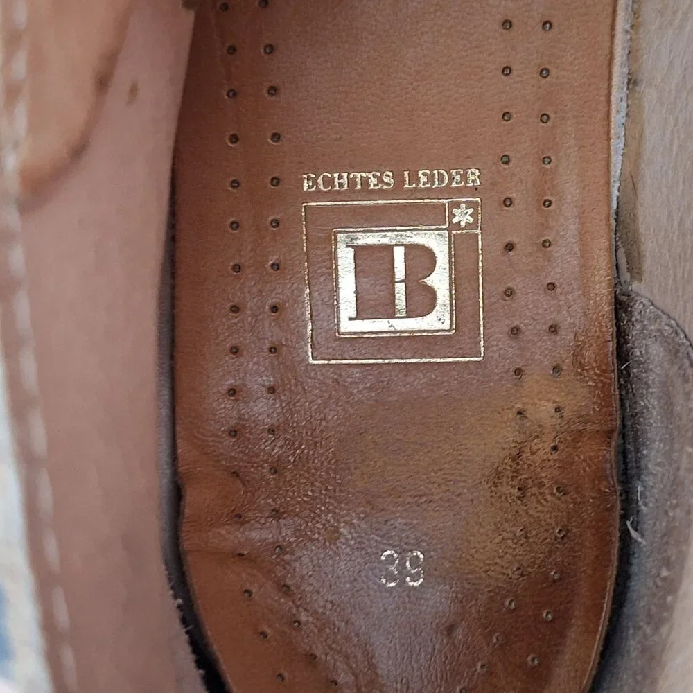 Echts Leder cream suede safari chukka boots size 39